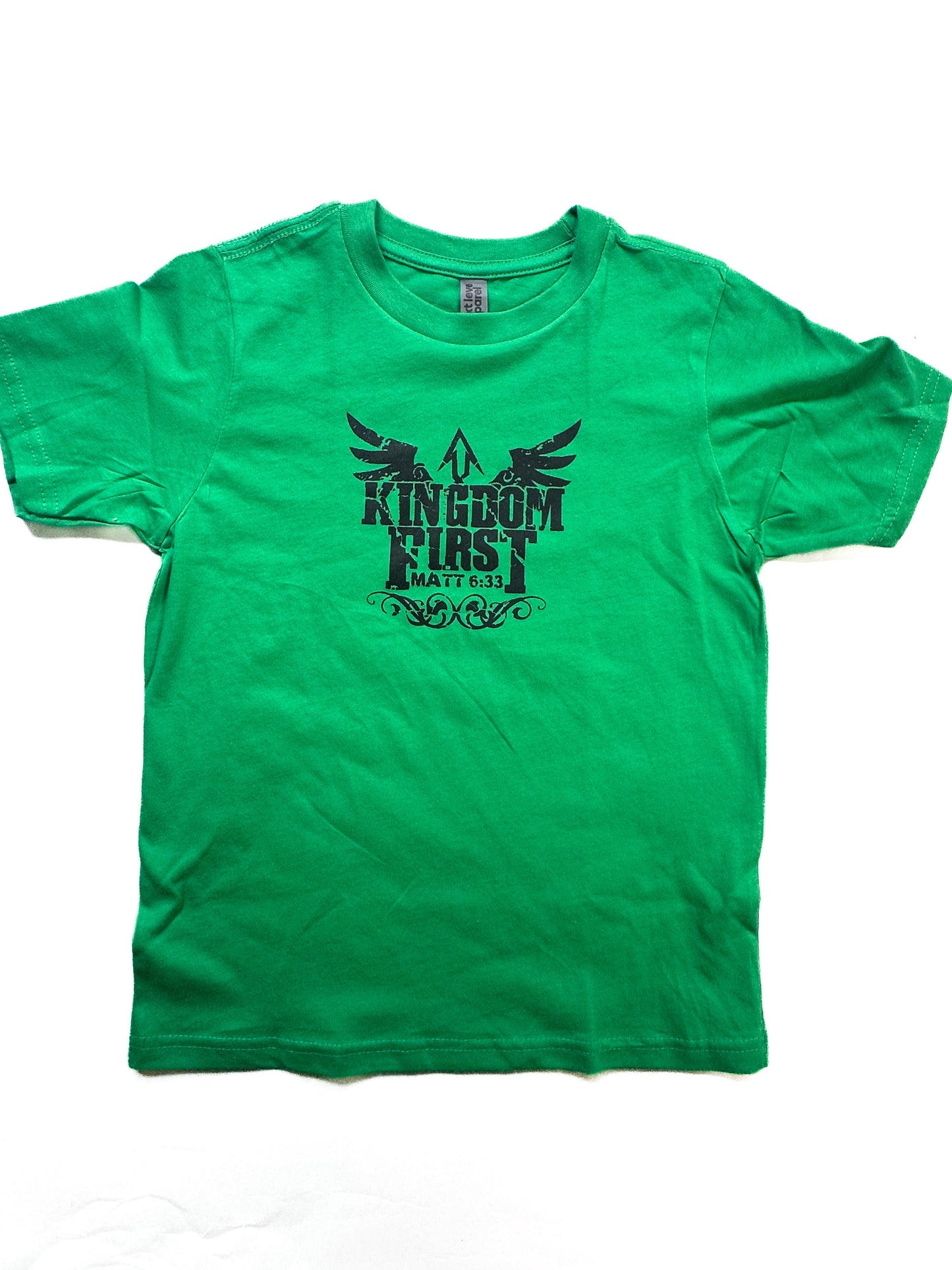Youth Kingdom 1st Green T-shirt (Black Print)