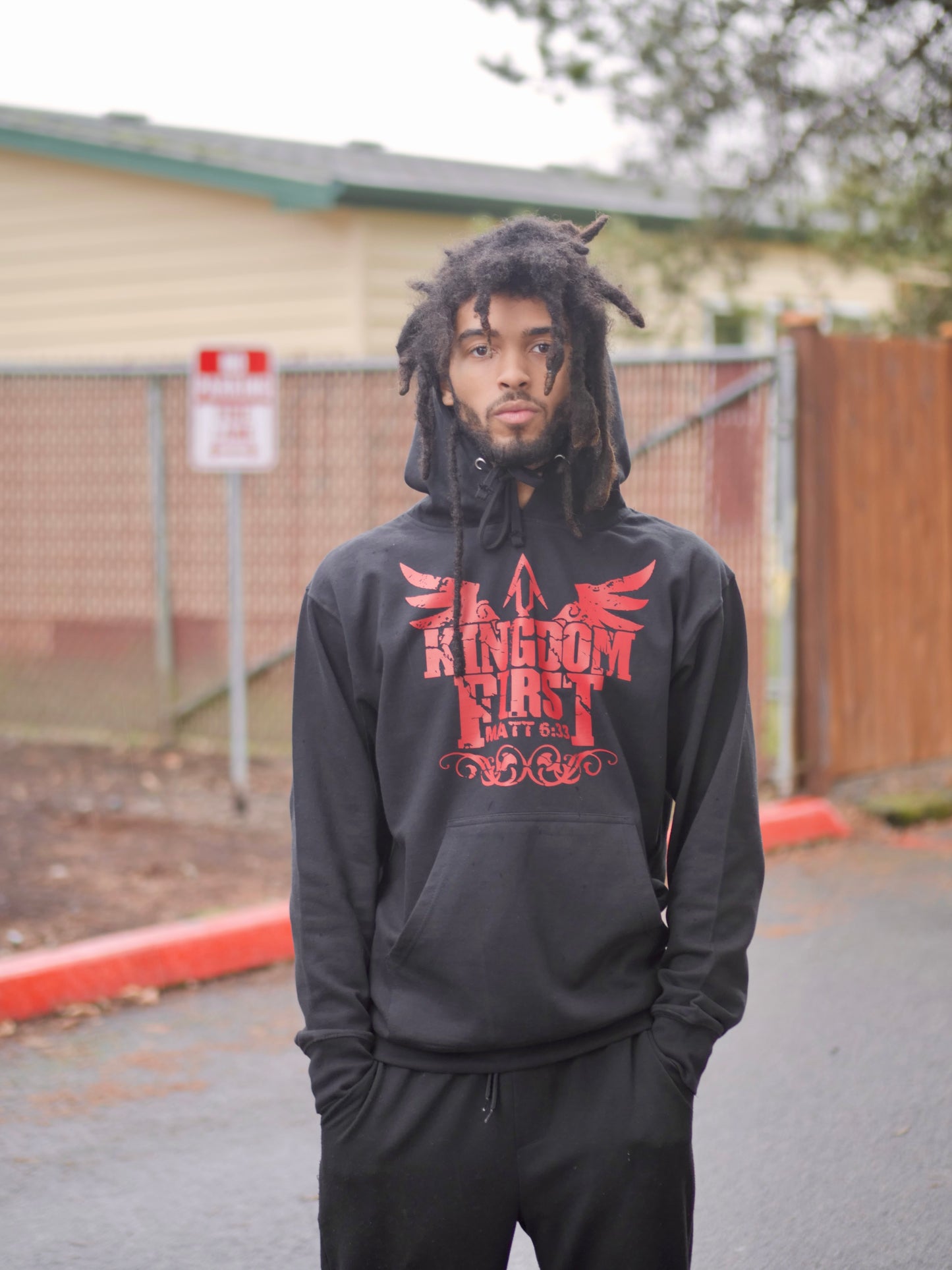 Genuine Life Kingdom 1st Hoodie (Red Print)