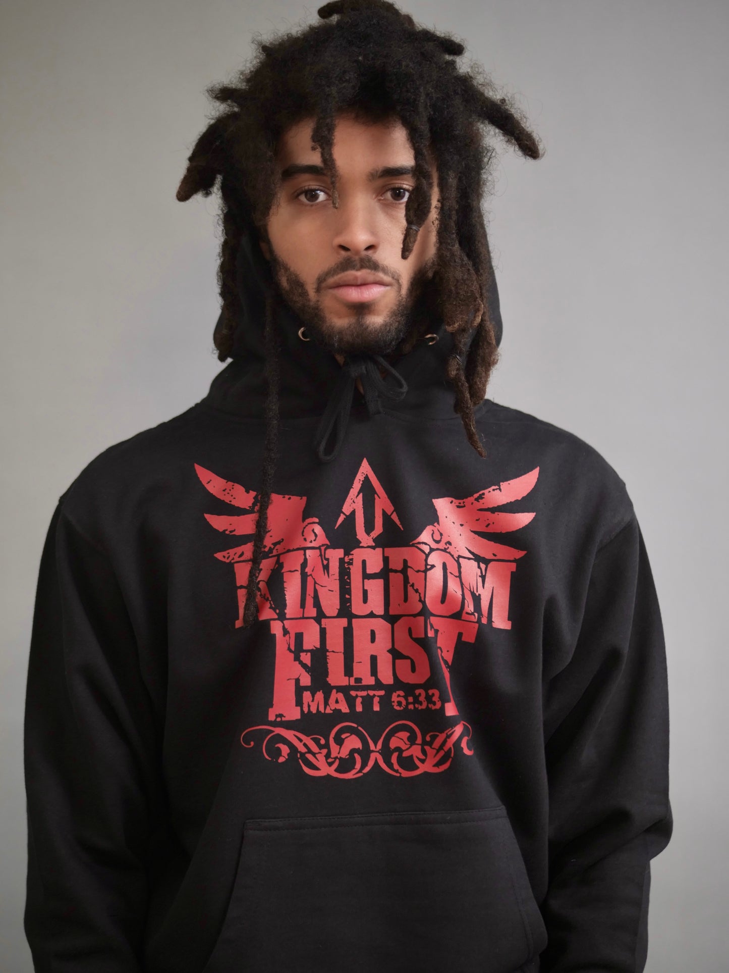 Genuine Life Kingdom 1st Hoodie (Red Print)