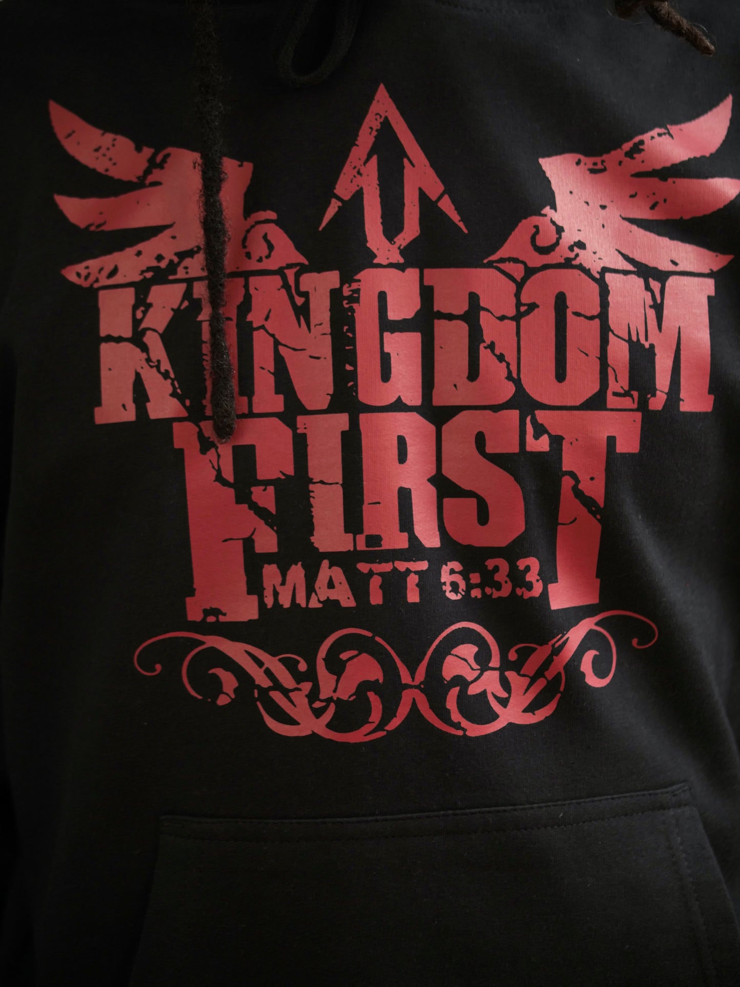 Genuine Life Kingdom 1st Hoodie (Red Print)