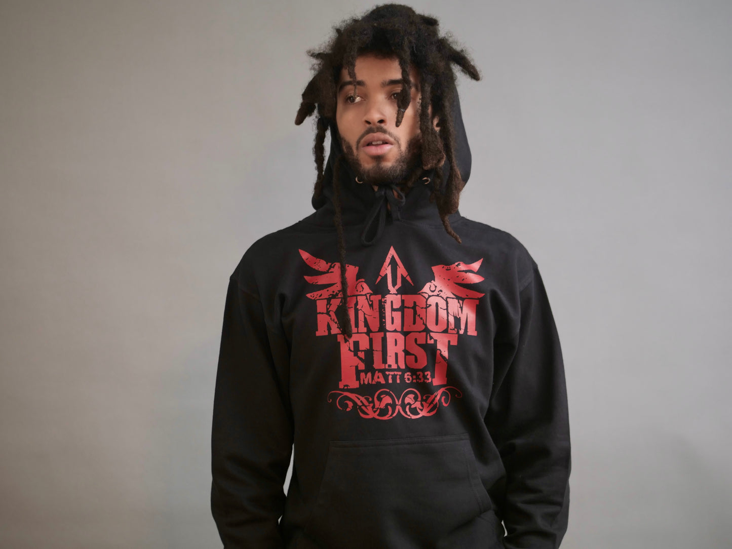 Genuine Life Kingdom 1st Hoodie (Red Print)