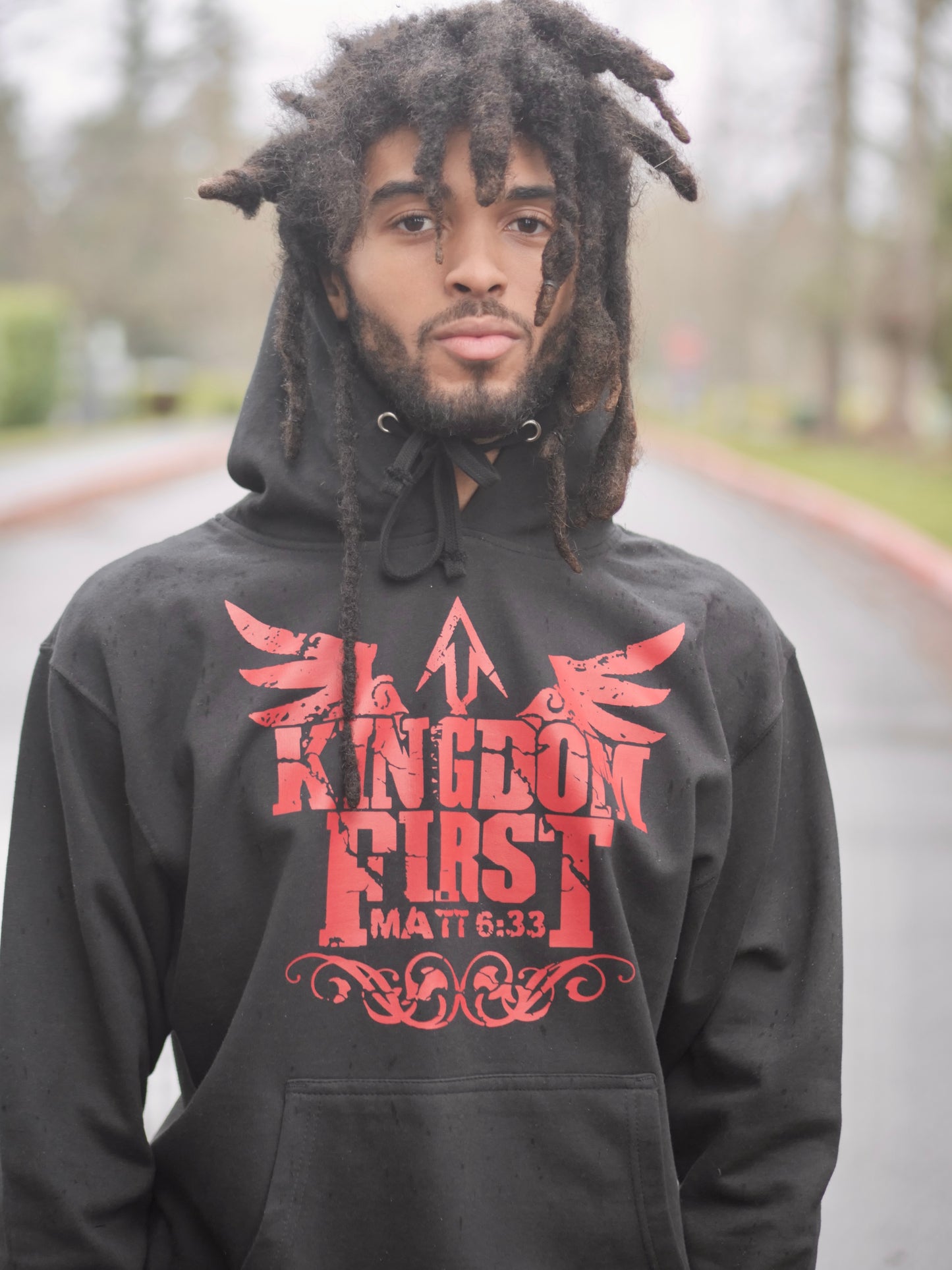 Genuine Life Kingdom 1st Hoodie (Red Print)