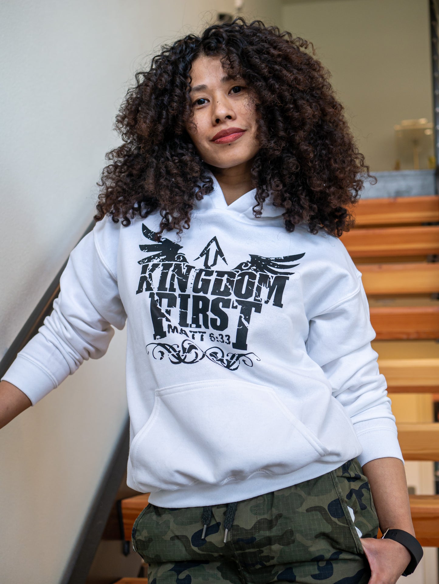 Genuine Life Kingdom 1st Hoodie (Black Print)